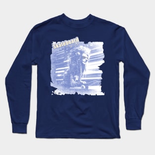 Lion Skateboard is my Life Long Sleeve T-Shirt